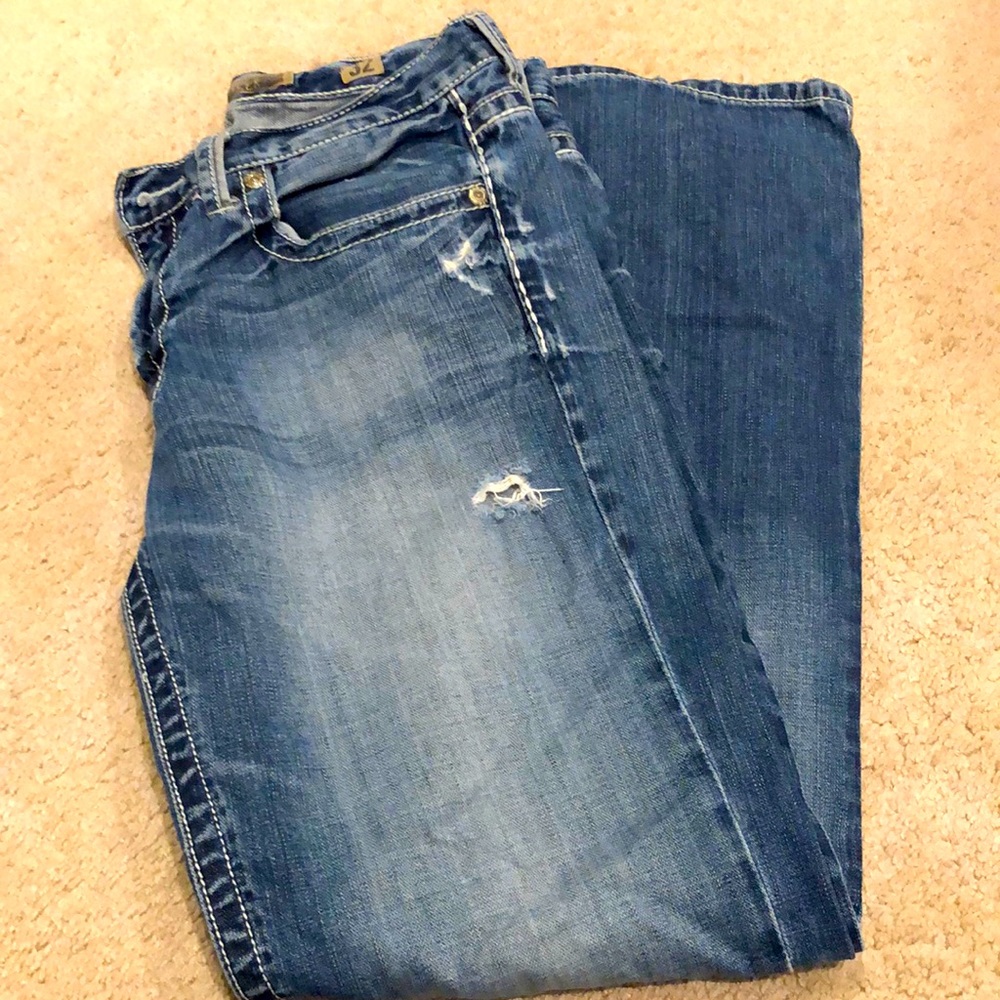 Distressed Jeans